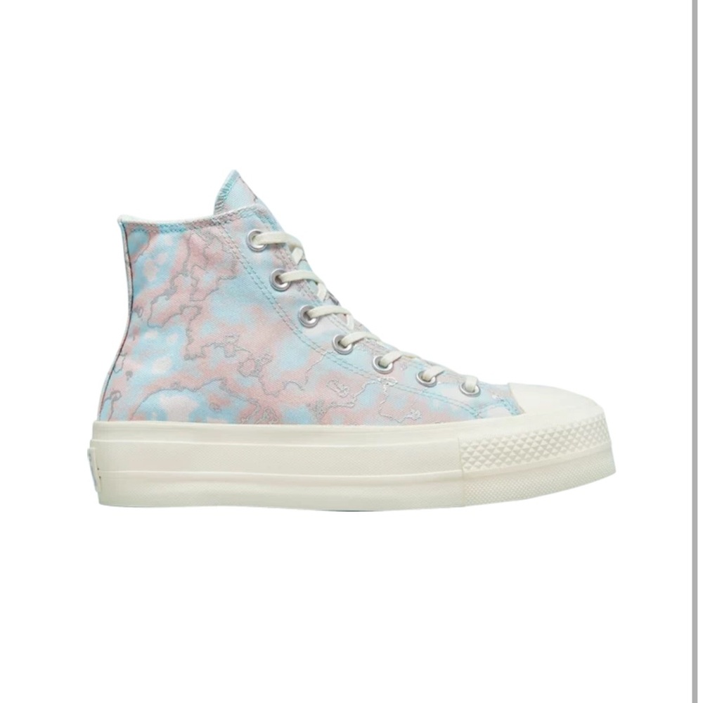 Converse Chuck Taylor All Star Lift Platform High in Marble